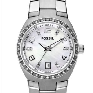 Fossil Flash AM4141 Stainless-Steel Analog Quartz